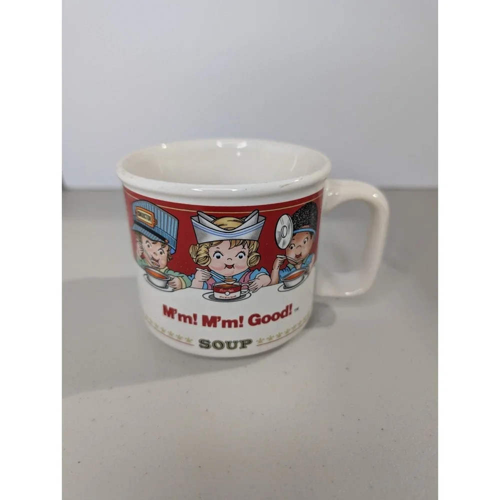 Vintage Westwood CAMPBELL'S SOUP Kids @ Work Firefighter Cop Soup Bowl